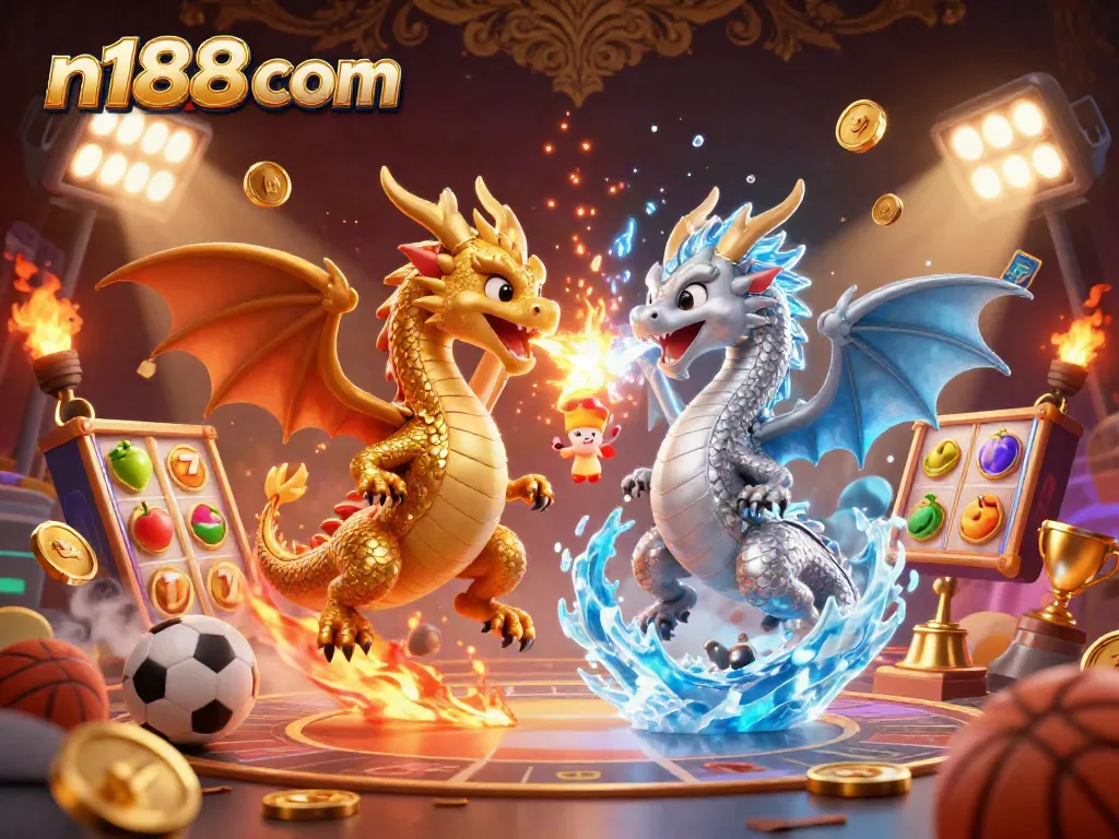 Experience thrilling gameplay with n188 com, featuring dynamic dragons and vibrant game elements.