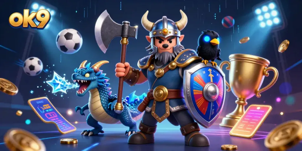 Engage in exhilarating online gambling with ok9 featuring dynamic sports elements and heroic characters.