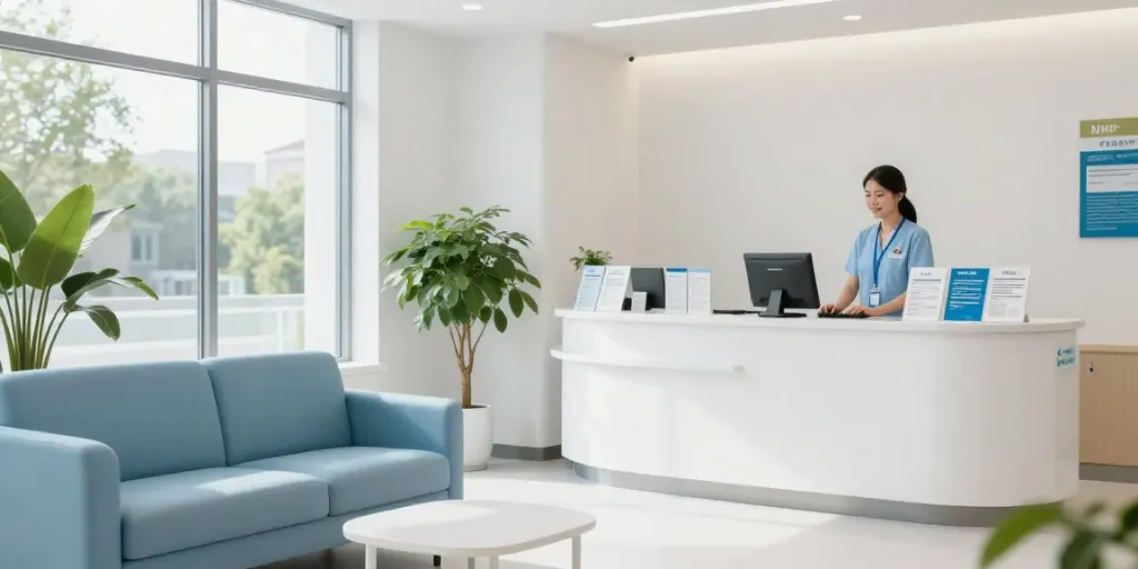 Pharmacy Weight Loss consultation in a modern clinic for patient care and medical services.