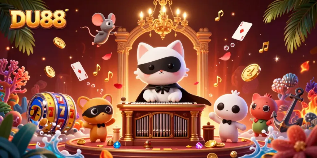 Join DU88 for thrilling casino adventures with vibrant characters and dynamic slot games!