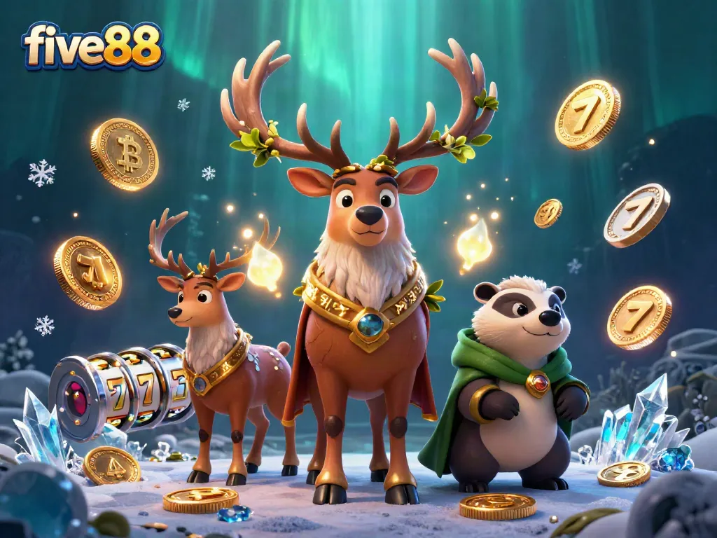 Engage with five88 in an exciting gaming experience featuring unique characters and high-stakes elements.