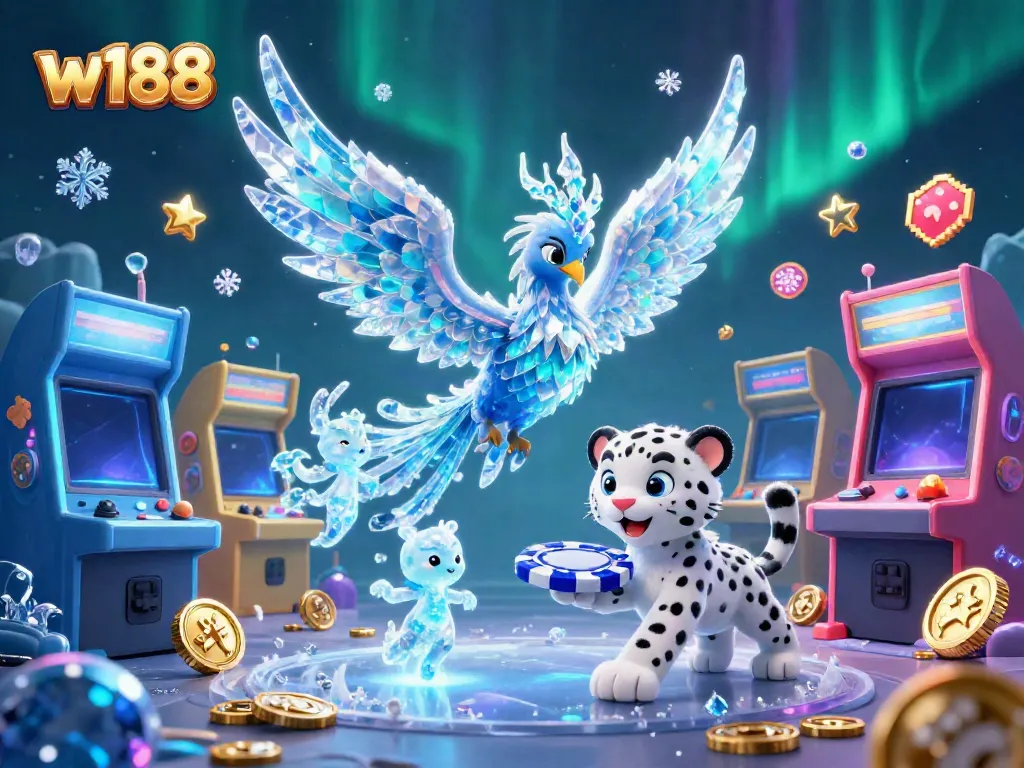 Engage in thrilling gaming with w188, featuring colorful casinos and dynamic characters.
