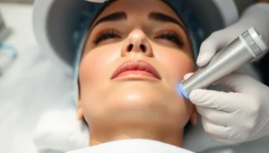 Criolipoliza Sibiu treatment session showcasing advanced cooling technology for targeted fat reduction.