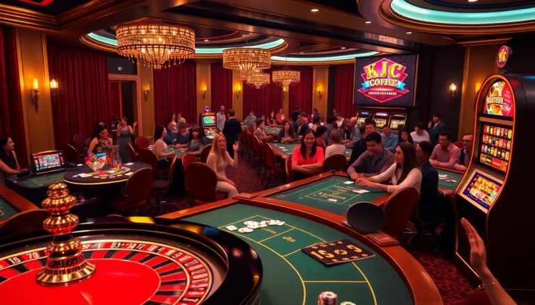 Place bets at https://kjc.coffee/ with vibrant casino games including roulette and poker.