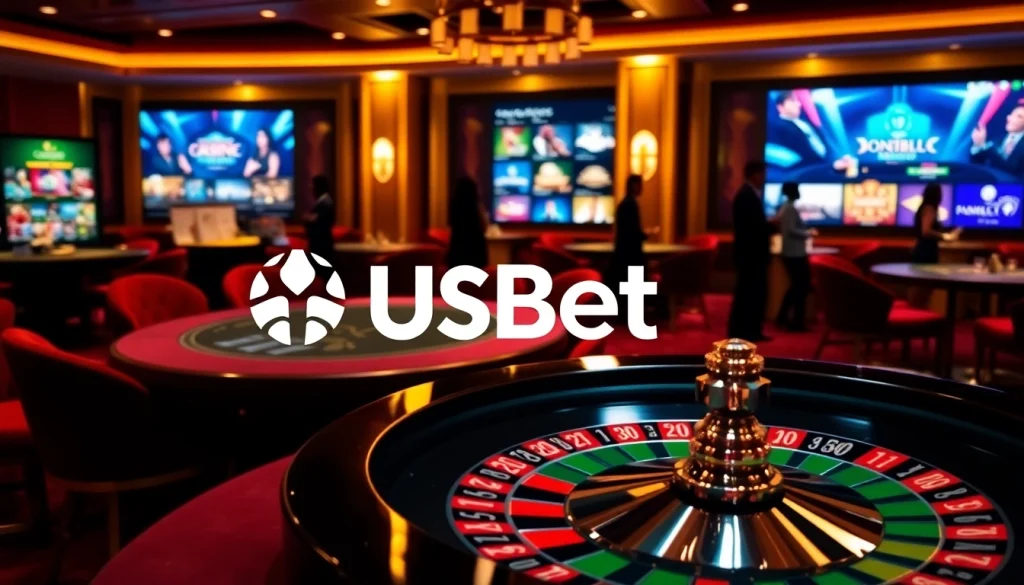 Experience the luxury of nhà cái usbet with an engaging online casino atmosphere featuring vibrant games.