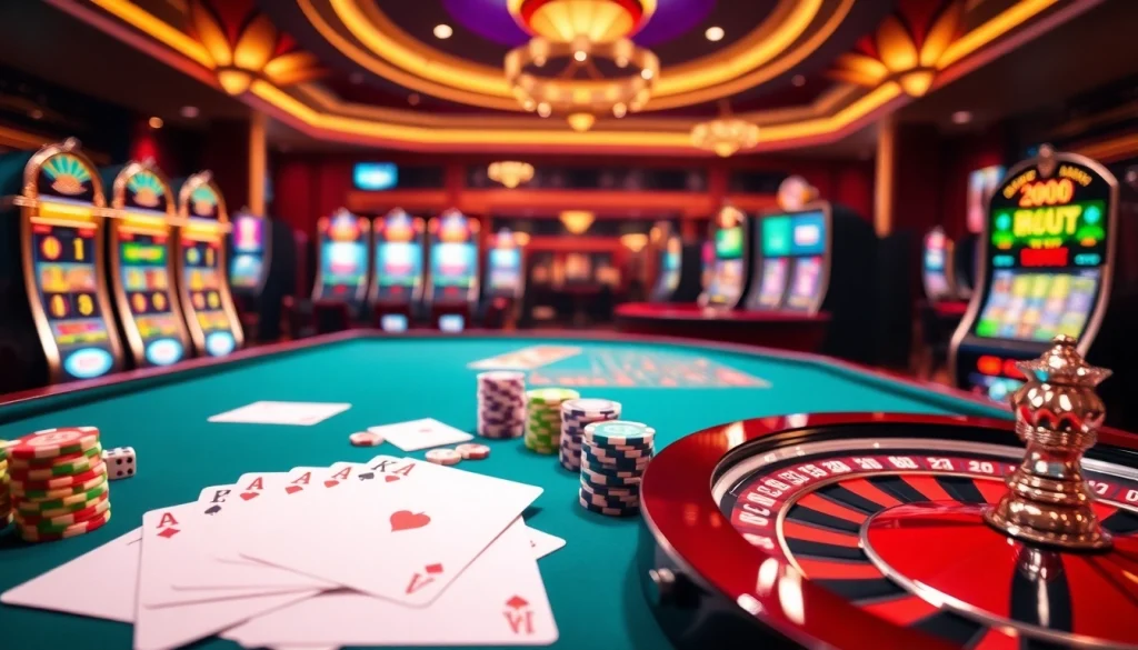 Gamblers placing bets at a luxurious table representing nhà cái usbet's premium gaming experience.