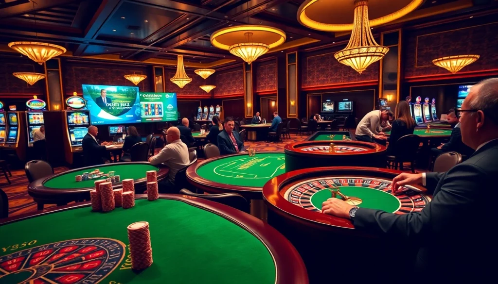 Experience thrilling betting action at OK365 Trang chủ with engaging casino games and vibrant visuals.