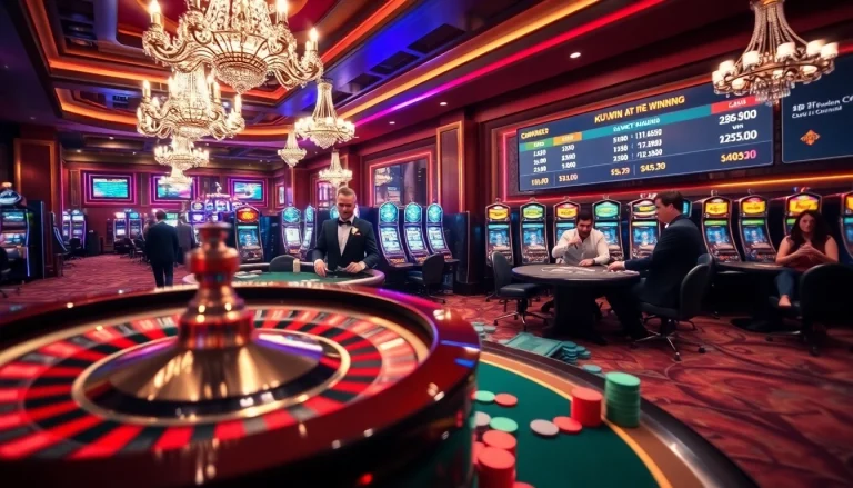 Experience the thrill of gambling at ku win casino with vibrant roulette and poker games.