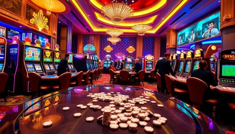 Experience thrilling gameplay at F168.COM with vibrant casino tables and engaging players.