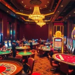 Players enjoying dynamic gaming experiences at thabet77org's luxurious casino.