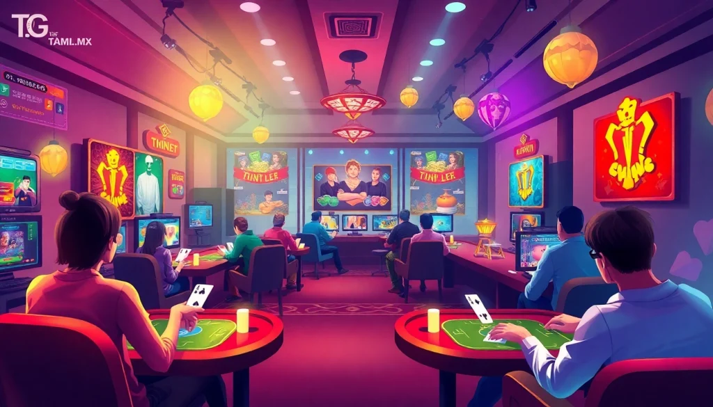 Engage in exciting card games at topgamebaidoithuong.mx with a vibrant atmosphere and rewarding gameplay.