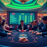 Experience the thrill of an s88-themed poker game with luxury chips and intense gameplay.