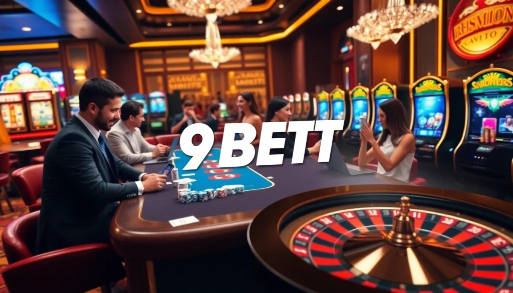 Engage with thrilling online casino games at https://9bet0.us.com/ through our vibrant poker and slot machine scene.
