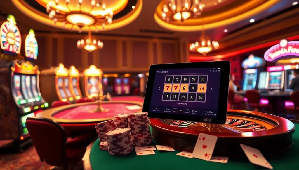 Experience the excitement of online gambling at https://1mm888.com/ with vibrant slot machines and poker tables.