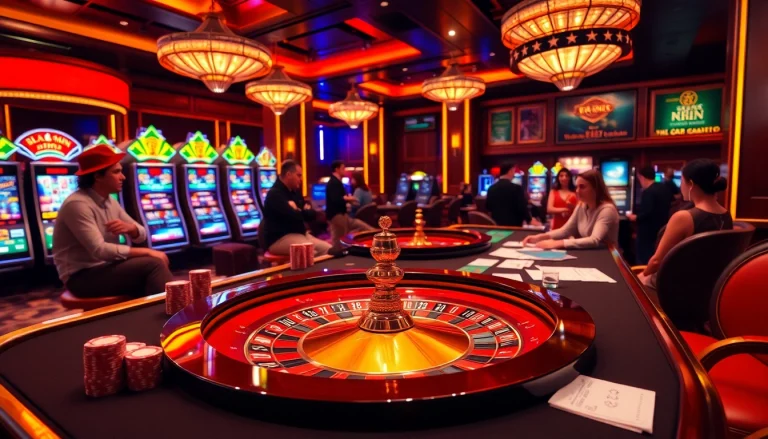 Experience the excitement at trang chủ nk88 featuring vibrant gambling tables and thrilling casino games.