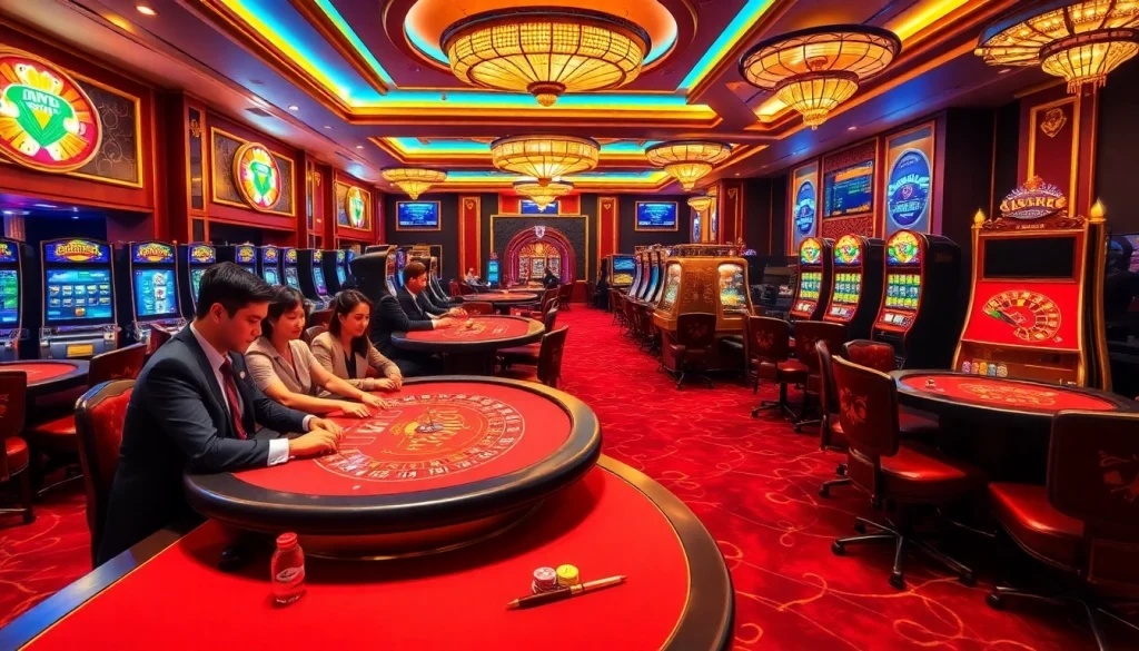 Experience thrilling casino action at https://luck88com.net/, featuring vibrant games and elegant players.