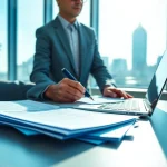 Fill out your eta uk application form in a bright office setting for clarity and opportunity.