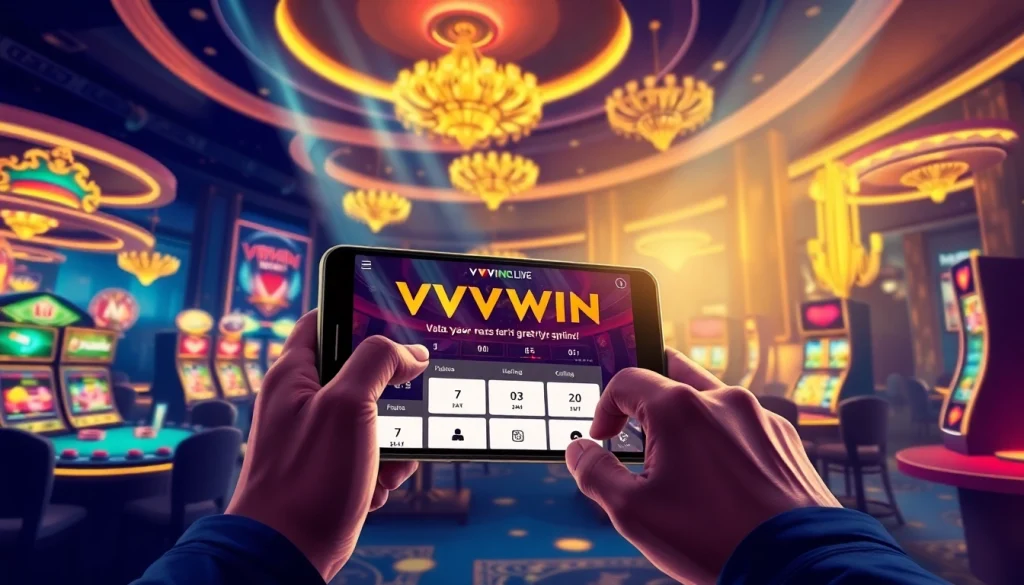 Experience the excitement of online gaming at vvvwin88.live with vibrant casino elements and engaging interfaces.