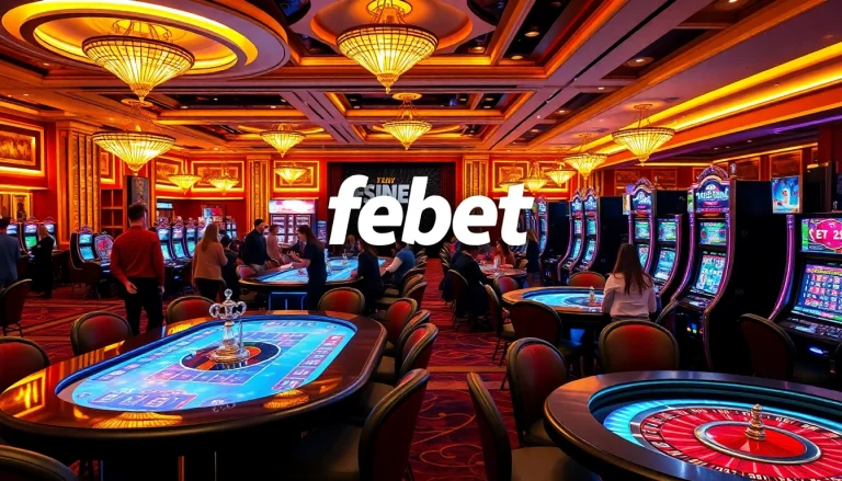 Experience high-stakes casino action at febet with stunning tables and dynamic gameplay.