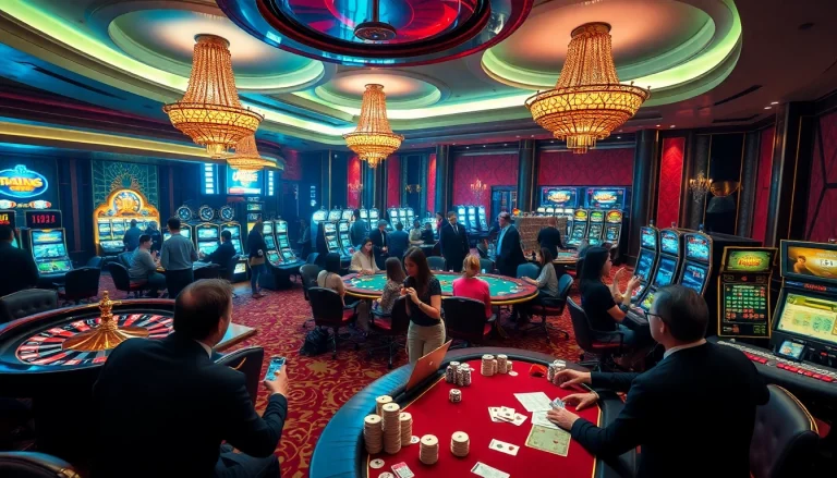 Experience the thrill of betting and strategy in the world of vào PS99 at a luxurious casino setting.