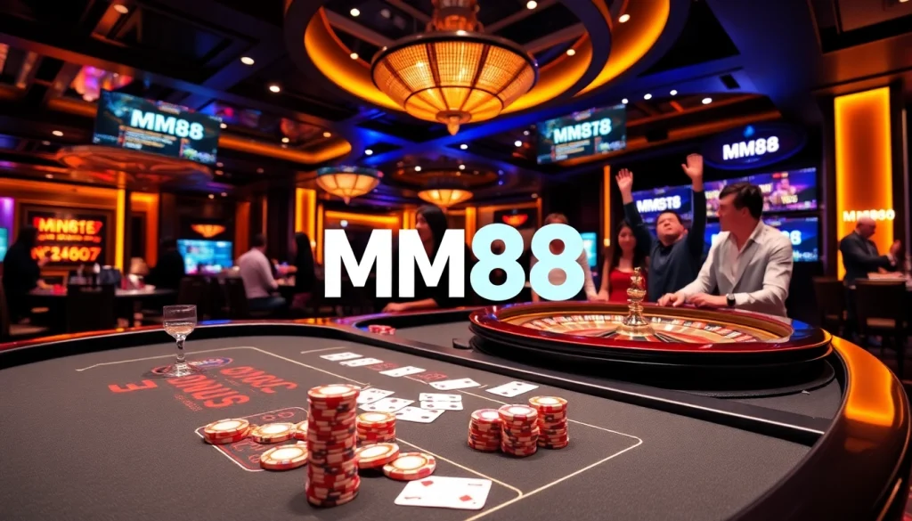 Experience the excitement of MM88 with thrilling casino games, poker, and roulette!