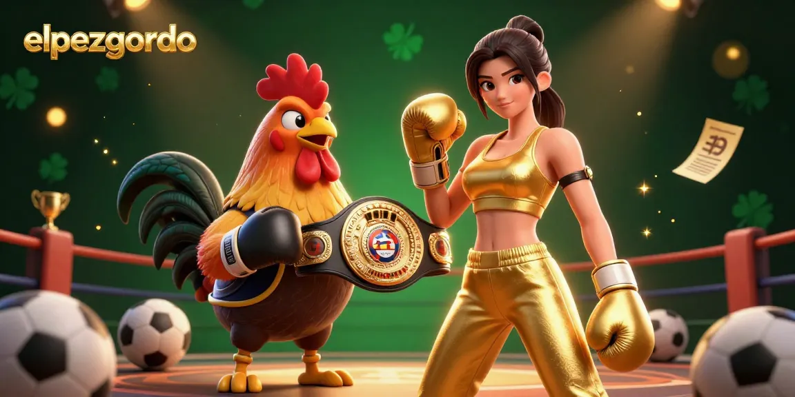 Experience the thrill of elpezgordo with high-stakes sports betting action in a dynamic scene.