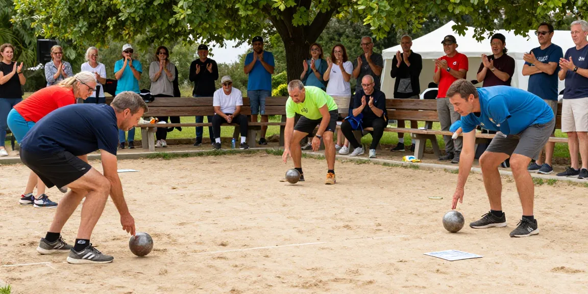 FOPI Kota Bitung community members enjoying petanque at fopikotabitung.org.