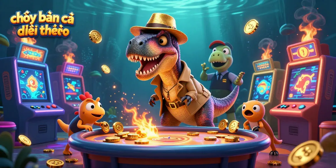 Play fish shooting games with engaging characters at colorful 3D arcade setups, exploring chơi bắn cá đổi thưởng.